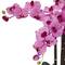 2.5ft. Moth Orchid Silk Flower Arrangement in Decorative Vase